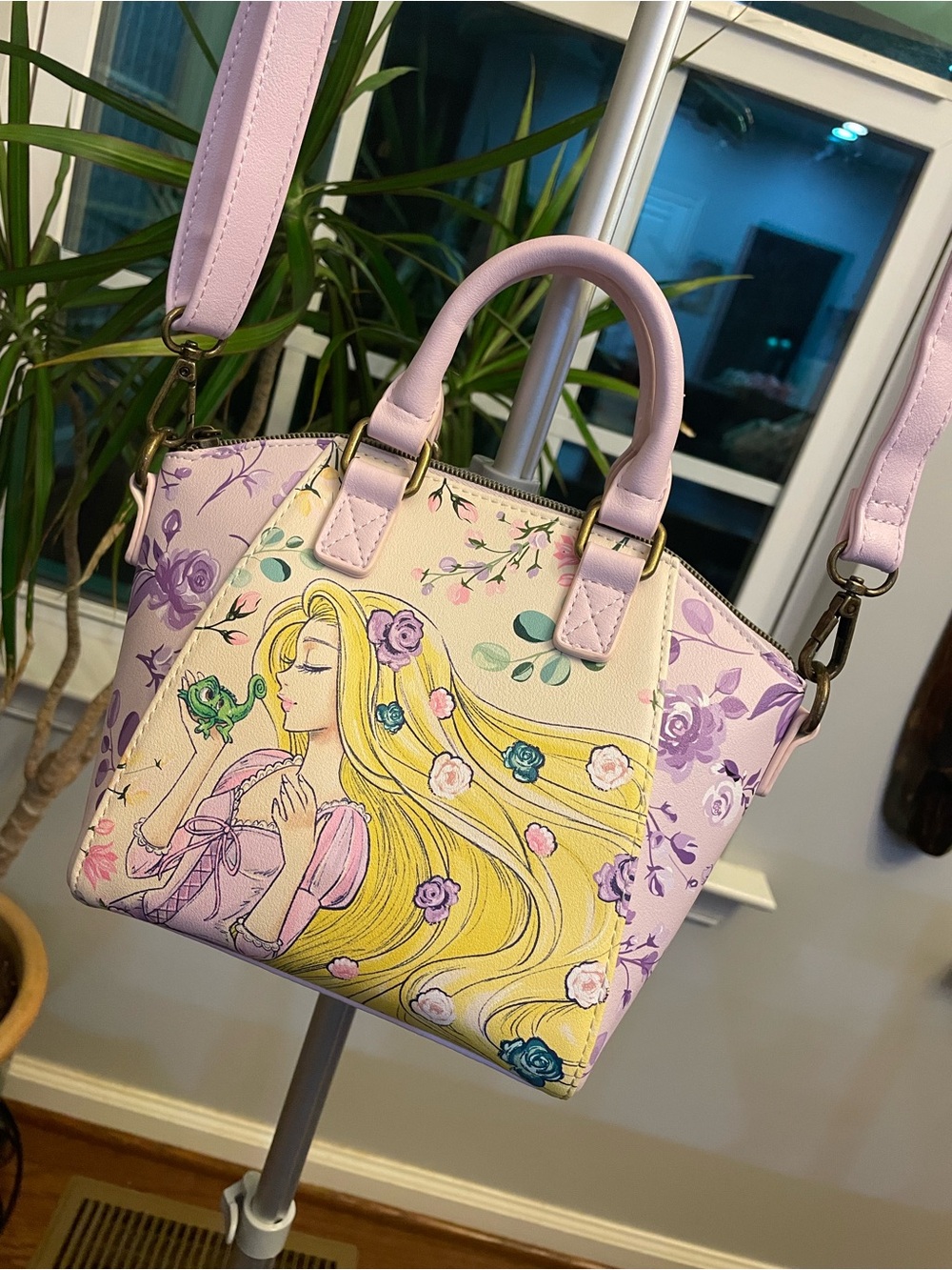 Loungefly Tangled mini satchel